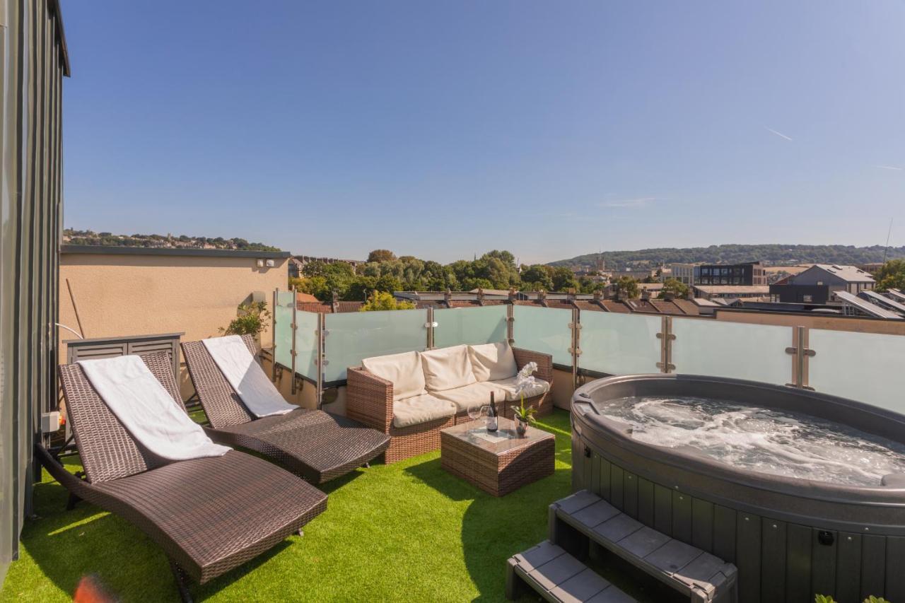 Henge House, Penthouse Apartment Bath Exterior foto